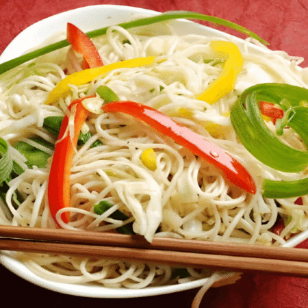 Veg Burnt Garlic Noodles