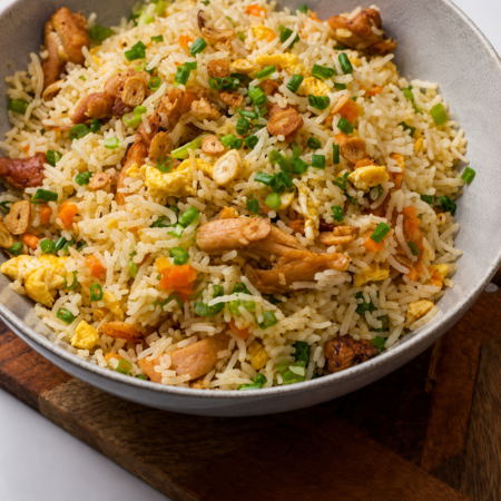 Chicken Burnt Garlic Fried Rice