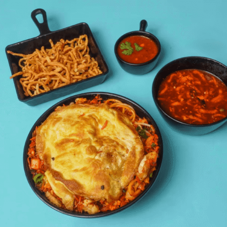 Chicken Triple Fried Rice