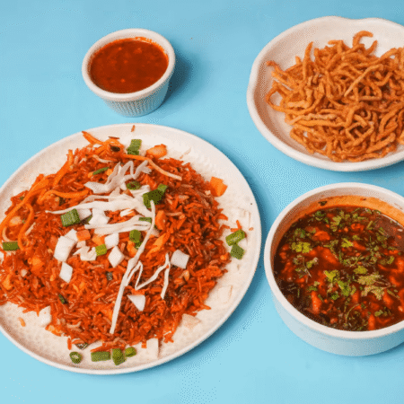 Veg Triple Fried Rice